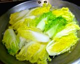 鵝油湯上鮮貝娃娃菜（創意料理）的食譜步驟1照片
