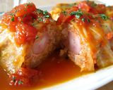 A picture of step 10 of Cabbage Rolls Simmered in Tomato Sauce.
