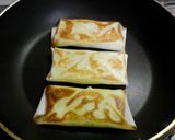 A picture of step 11 of Falafel Tofu Spring Rolls.