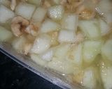 Foto del paso 1 de la receta: Bizcocho rellena de mermelada de melón y plátano