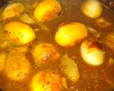 A picture of step 5 of Egg masala curry.