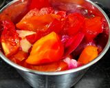 A picture of step 2 of Beetroot Carrot Tomato Soup.
