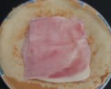 Foto del paso 3 de la receta Crepes relleno de jamón York y queso