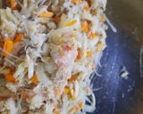Hình bước làm 2 của món Nem rế nấm hải sản