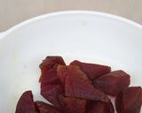 A picture of step 3 of Beet Water.
