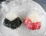 A picture of step 7 of Empress & Emperor for Girls' Day Bento.