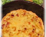 A picture of step 15 of Zwiebelkuchen -- Savory Onion Cake for Autumn.