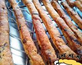 A picture of step 7 of Macrobiotic Kinako and Dried Persimmon Crispy Snack Sticks.