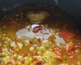 A picture of step 6 of Soya Bean Curry.