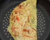 A picture of step 6 of Vegan Banh Xeo (Vietnamese pancake).