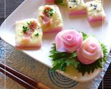 A picture of step 6 of Skewered Kamaboko Roses.
