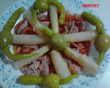 Foto del paso 1 de la receta: Ensalada con espárragos picante