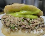 Foto del paso 9 de la receta: Mi versión de arepa reina pepiada🫓🥑🍗