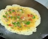 A picture of step 4 of Vegetables egg.