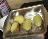 A picture of step 6 of Double Baked Potato-Egg Jackets.