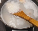 Foto del paso 2 de la receta Menu completo: Arroz blanco con Merluza al vapor marinada y Manzana asada al aroma de Canela