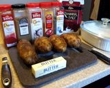 A picture of step 1 of Spiced Potatoes.