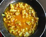 A picture of step 7 of Kasundi Gobi.