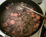A picture of step 3 of Minced beef & onion with mash & gravy.