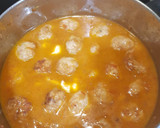 Foto del paso 24 de la receta: Albóndigas con sepia y guisantes
