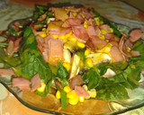 Foto del paso 10 de la receta: Ensalada de espinacas con tocino