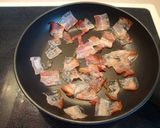 A picture of step 1 of Cheese and Nuts Cream Sauce Pasta.