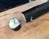 Hình bước làm 11 của món Sushi Nhật Bản