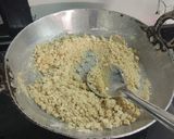 A picture of step 1 of Aate ka Laddo.