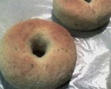 A picture of step 6 of Tofu Okara Bagels Made with Tofu, Okara, and Flour.
