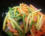 A picture of step 3 of Prince Edward Medley in Rosemary Shallot Butter.