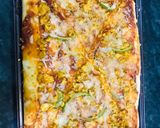 A picture of step 4 of 3 spices roasty pizza.