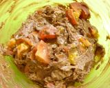 A picture of step 5 of Tomato Chocolate Fudge Muffin.