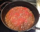A picture of step 9 of Authentic Bolognese Sauce.