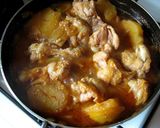 A picture of step 6 of Spicy Miso Simmered Chicken Drumsticks and Potatoes.