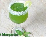 A picture of step 1 of Summer drink Mint Margarita.