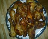 A picture of step 9 of Honey glazed chicken drumsticks.