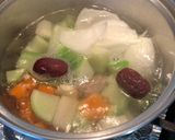 Hình bước làm 1 của món Sườn non hầm củ cải trắng, đỏ,