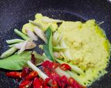 Foto langkah ke 2 dari resep Pepes Otak Sapi.