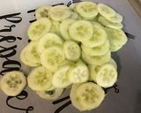 Une image de l'étape 7 de Salade tricolore aux œufs.
