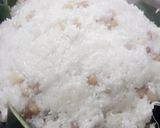 A picture of step 2 of Kanya's Banana with Sticky Rice / Khao Tom Pad.