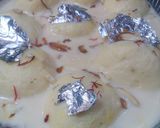 A picture of step 5 of Ras Malai.