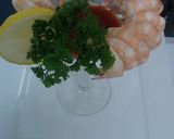A picture of step 1 of Shrimp Cocktail.
