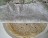 A picture of step 4 of Fluffy Tortilla Style Wraps with Only 2 Ingredients.