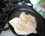 A picture of step 6 of My Sizzling Chicken on a platter 😆.