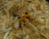 A picture of step 8 of Chunky All-purpose Sweet Onion and Miso Sauce for Gyoza Dumplings.