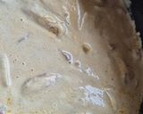 Une image de l'étape 3 de Escalopes de poulet façon carbonara.