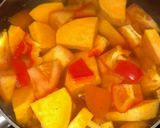 A picture of step 4 of Sweet potato, tomato & pepper soup.