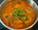 சைவ மீன் குழம்பு(வாழைக்காய்) ரெசிபி ஸ்டேப் 5 புகைப்படம்