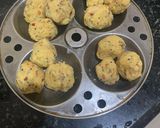 A picture of step 1 of Tamarind side dish parupu urandai puli kozumbu.