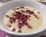 Foto del paso 6 de la receta: Crema de puerro con jamón crujiente en MCC